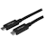 StarTech.com USB-C till USB-C-kabel - M/M - 1m - USB 3.0 (5Gbps)