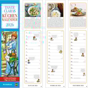 Kalender HEYE Tante Claras Küchenkalender, 11 x 49 cm