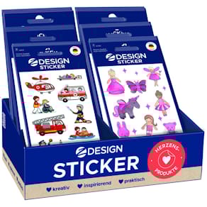 Sticker Avery Zweckform Hobby sortiert, 60 Bögen, bunt, Thekendis