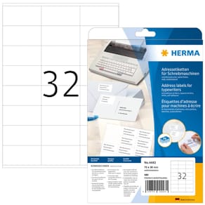 Adressetiketten HERMA, 70 x 36 mm, 480 St.