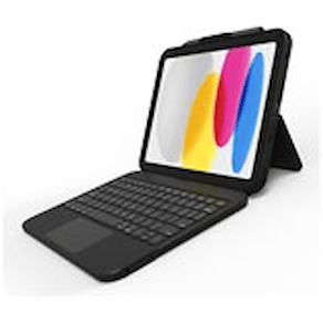 ZAGG Tough Keys - Tangentbord och foliefodral (fodral) - med