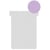 Planbordkaarten Nobo T-index 2, 85 x 60 mm, violet