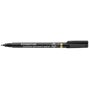 Universalpenna LUMOCOLOR F P spec svart
