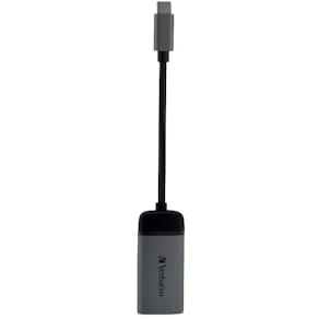 Adapter Verbatim USB‑C auf HDMI 4K, schwarz/grau