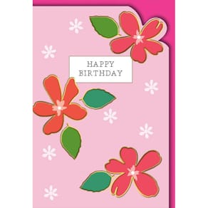 Geburtstagskarte Noname, englisch