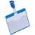 Namensschild Durable, 25 St., blau