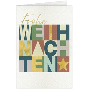 Weihnachtskarte HANRA