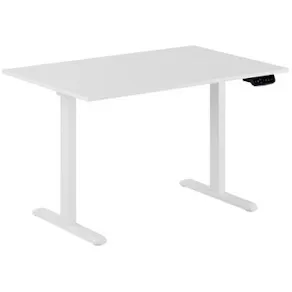 Skrivbord Ergo 2-motorigt 120x80cm vit