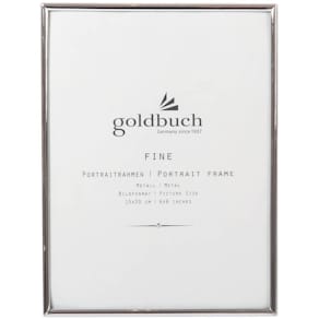 Bilderrahmen Goldbuch Fine, 15 x 20 cm, silber, Metall
