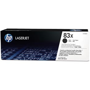 Toner HP CF283X 83X Svart