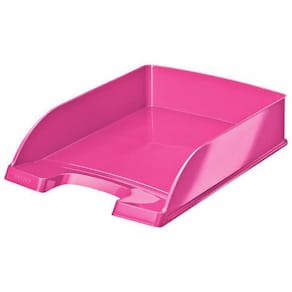 Brevkorg Leitz WOW Plus Rosa, 255x357x70mm
