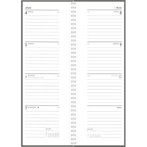Pultkalender ZETTLER, 10,5 x 29,5 cm, 1 Woche / 2 Seiten