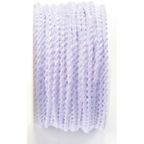 Seidenkordel Goldina, 3 mm x 25 m, weiß