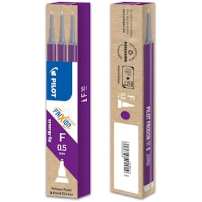 Pennpatron Gelbläck PILOT Violett 3pack Frixion Point