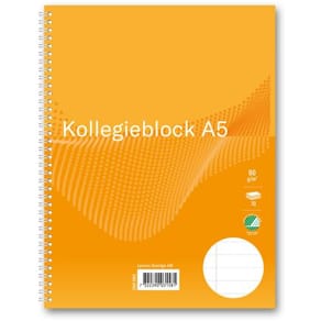 Kollegieblock FW A5 60g 70bl linj
