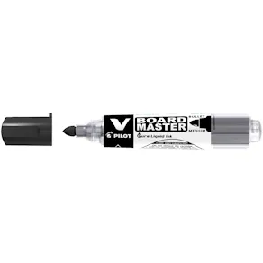 Whiteboardpenna Pilot V Board Svart, konisk