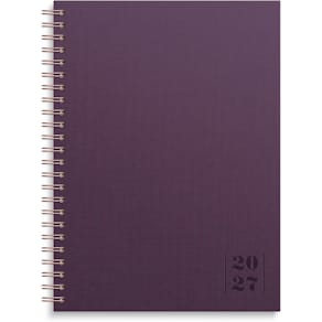 Burde Kalender Business Textile 2027 plommon
