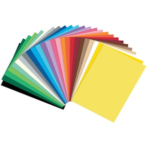 Tonpapier Folia, A4, 100 Blatt, 130 g/m², sortiert