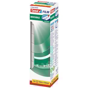 Klebefilm tesa invisible 57484-00000-00, matt, 8 Rollen
