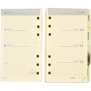 Agendavulling Brepols Brefax 17, agendagedeelte, 2026