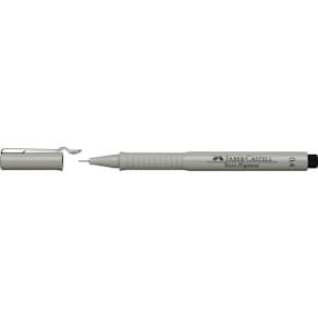 Tuschestift Faber-Castell Ecco Pigment, 0,4 mm, schwarz