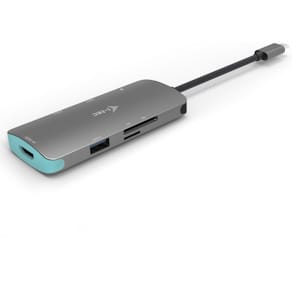 USB-C trav dock HDMI 3xUSB-A 1xUSB-C PD 100W SD