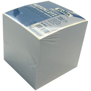 Zettelklotz Folia 700BL, weiß