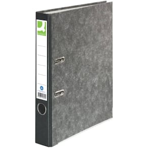 Ordner Q-CONNECT, Pappe, A4, 50 mm, schwarz