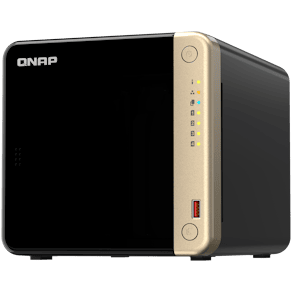 QNAP TS-464 - NAS-server - 4 fack - SATA 6Gb/s - RAID 0, 1, 5,