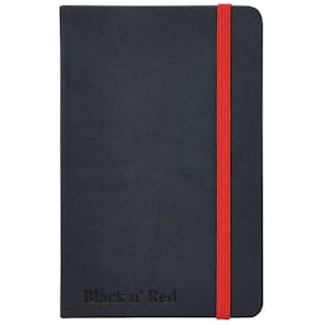 Anteckningsbok OXFORD Black n´Red A5, Inbunden, linjerat