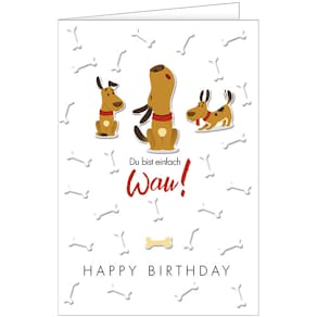 Geburtstagskarte HANRA