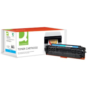 Lasertoner Q-Connect KF17034, cyan, kompatibel zu CF381A, 2.700 S
