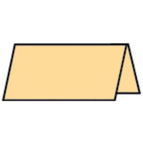 Tischkarte Rössler Paperado, 10 x 10 cm, Melon