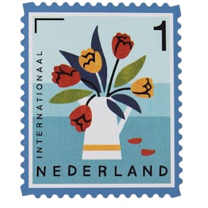 Postzegel Nederland Internationaal, 50 stuks