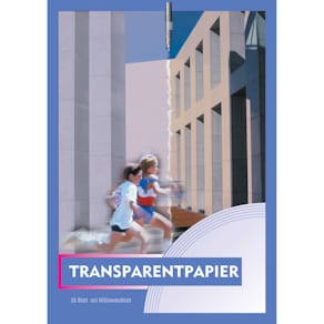 Transparentpapierblock PVP, A4, 20 Blatt
