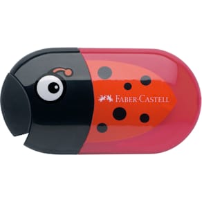 Dosenspitzer Faber-Castell, doppelt mit Radierer, sortiert