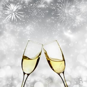 Zelltuchserviette PAPER+DESIGN Neujahr, 33 x 33 cm