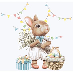 Serviette PAPER+DESIGN Osterserviette, 25 x 25 cm