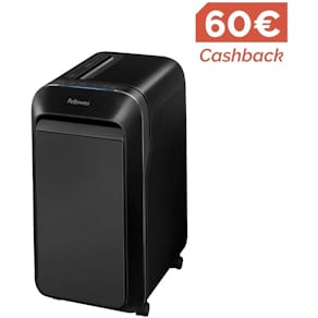 Papiervernietiger Fellowes Microshred LX221, zwart