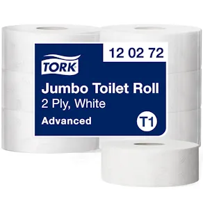 Toalettpapper TORK Jumbo Advanced T1, dekor, 2-lag, 360m, 6/fp