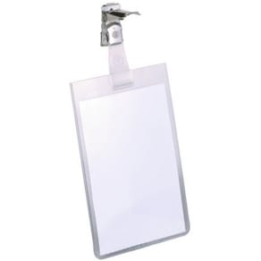 Namnskylt Durable, clips, 60x90mm, 25/fp