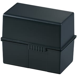 Karteikasten HAN, DIN A7 quer, schwarz