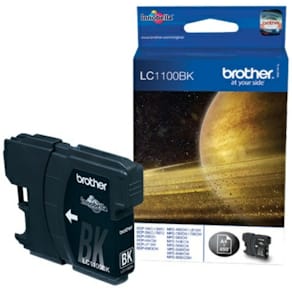 Tintenpatrone Brother LC1100BK, schwarz, 450 Seiten