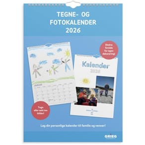 Tegne/Fotokalender GRIEG 2026