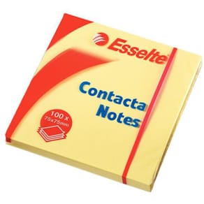 Notes ESSELTE Contacta 75x75mm