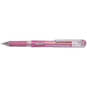 Gelschreiber Pentel Hybrid Gel Grip DX Metallic, metallic-pink