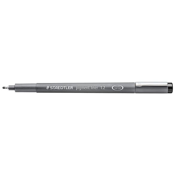 Fiberpenn STAEDTLER 1,2mm sort 10st