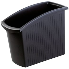 Papierkorb HAN MONDO, eckig, schwarz