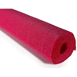 Kräppapper kraftigt 180gr Vinröd