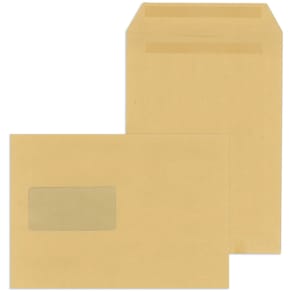 Versandtasche MAILMEDIA C5, mit Fenster, selbstklebend, 90 g/m²,